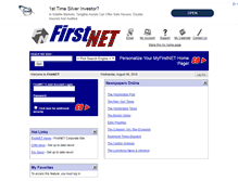 Tablet Screenshot of my.firstva.com